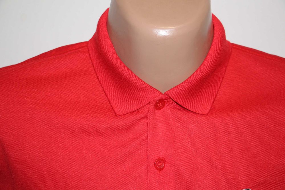 Червоне поло Lacoste