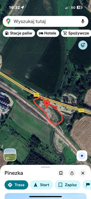 Sprzedam dzialke 4436 m2 Karolewo