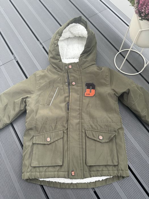 Zimowa kurtka dla chłopca 104/110