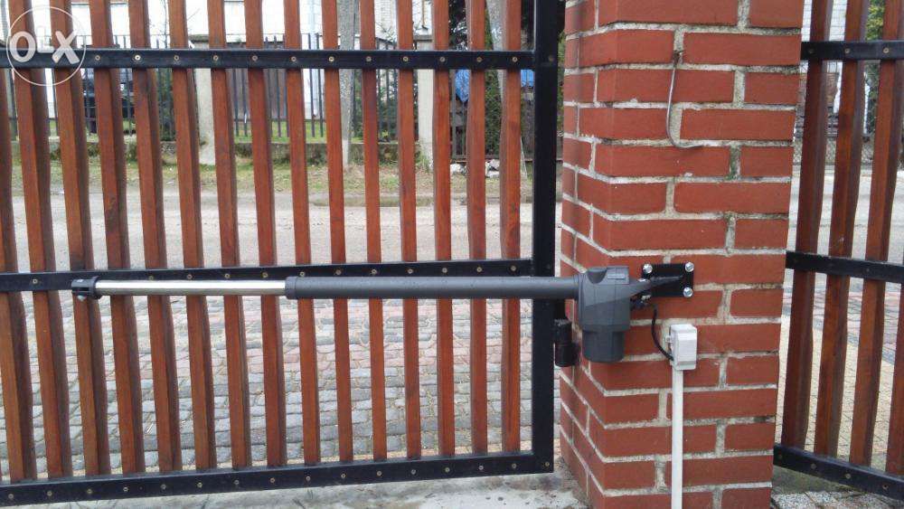 Napęd do bramy skrzydłowej +montaż