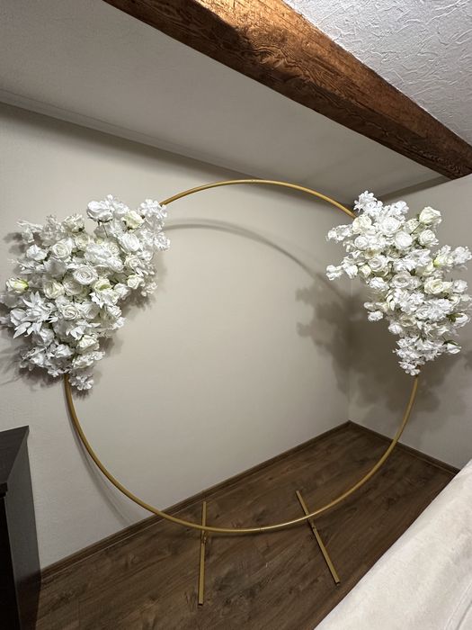 Квіти на весільну арку/екібана/Букет/цветы/свадебная арка/украшение