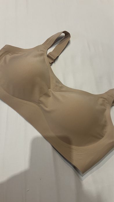 Безшовний бюстгалтер топ бежевий ORHIDEJA