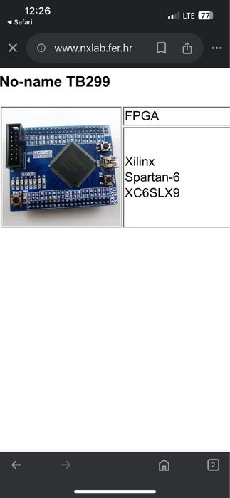 Xilinx Fpga SPARTAN-6 Комплект для загрузки