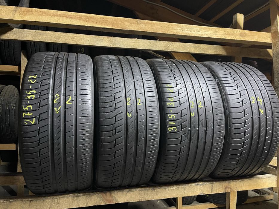 Шини літо 275/35R22 315/30R22 Coninental Premium Contact6