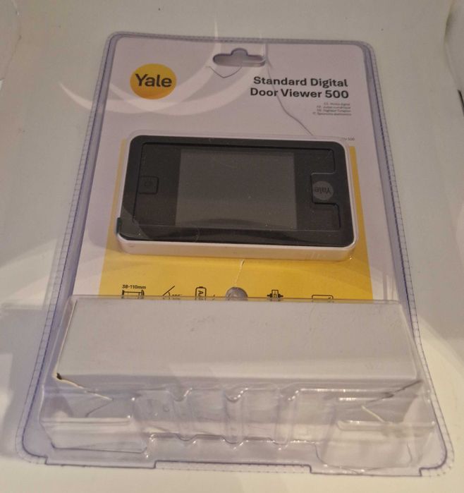 Yale Elektroniczny Wizjer Drzwiowy, 3.2 Calowy Ekran LCD,