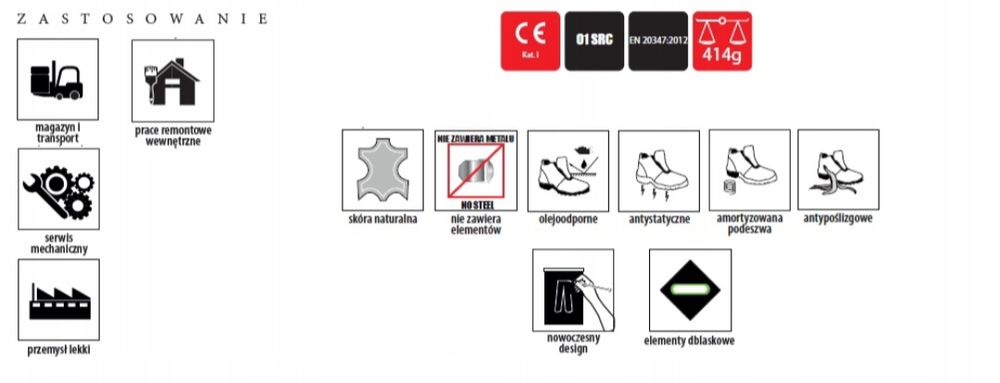 Buty robocze STALKO 46