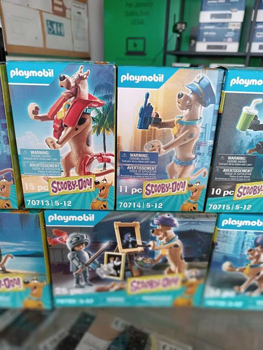 Playmobil Scooby Doo Novos