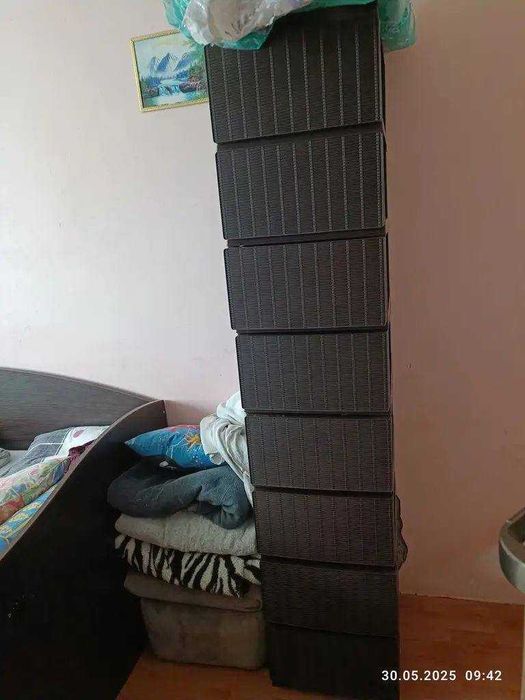 Комод пластиковий / пластиковый комод — компактний, місткий, Акція