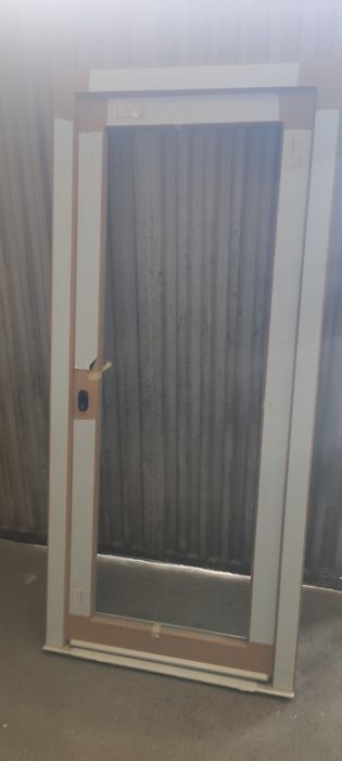 Porta em  PVC sem painel