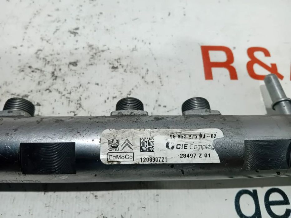 Régua Injetora Citroen Peugeot Motor PSA 1.6 HDI 9685297580 120890721