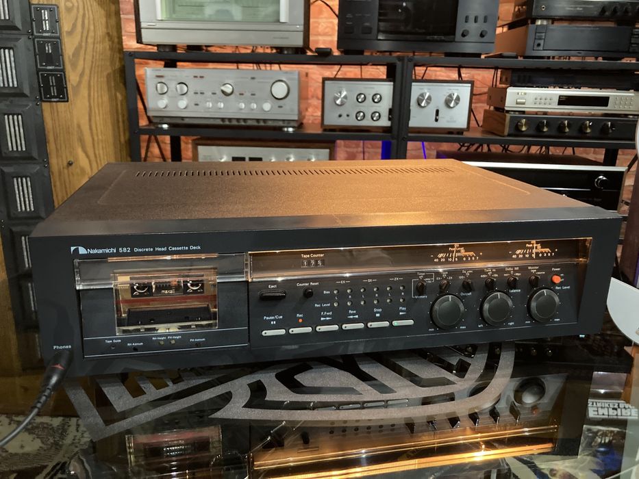 Retrospekcja Nakamichi 582 Serwisowany.