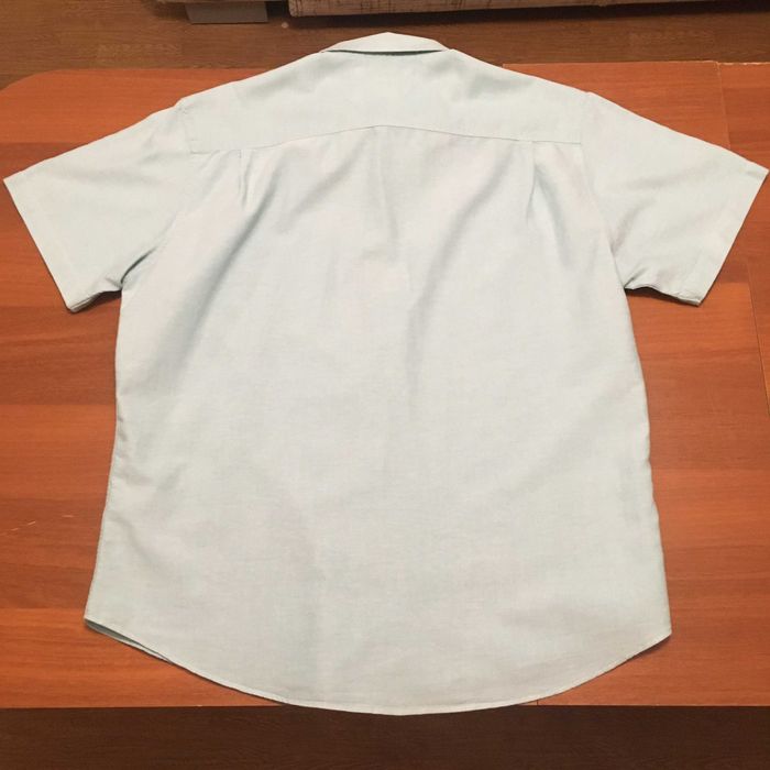 Рубашка хлопок l-xl англия  lincoln короткий рукав сорочка мужская новая