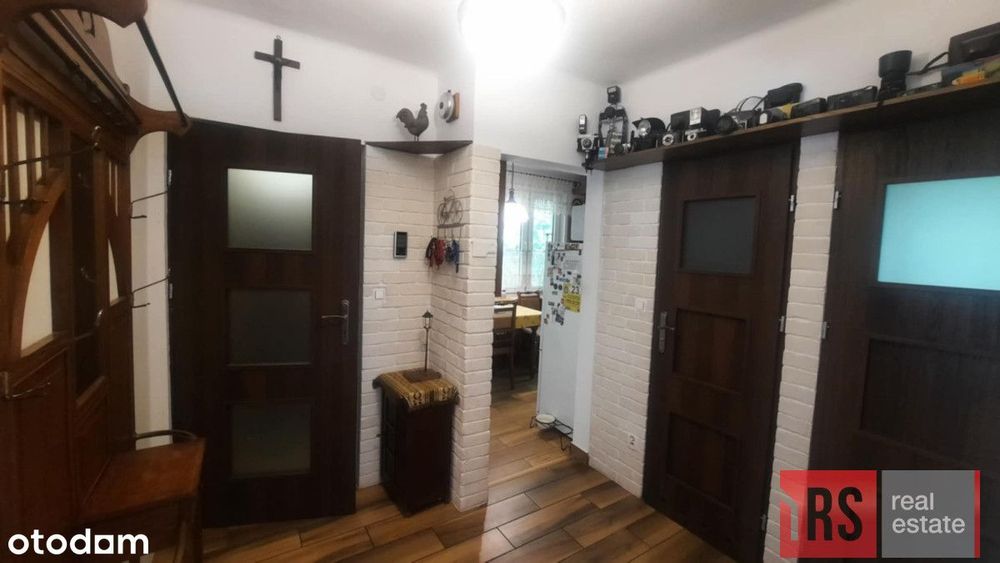 Duża działka z domem blisko lasu