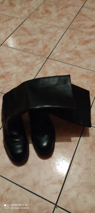 Buty oficerki milicyjne.