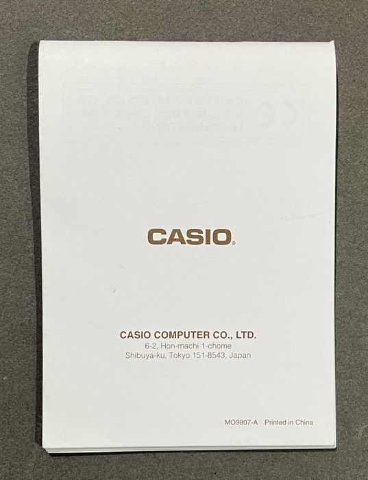 Manual Casio SF-6500SY SF-6700SY SF-6900SY