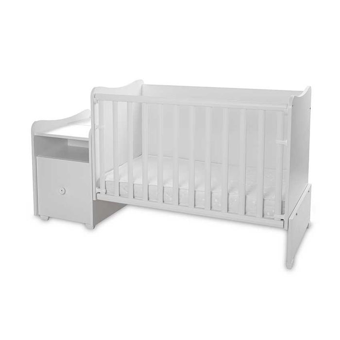 Berço Evolutivo Lorelli com os 2 colchões (berço e cama)