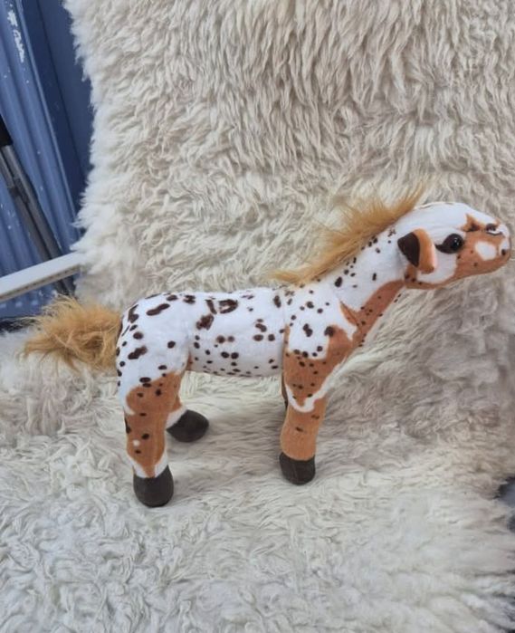 Pluszowy konik w łatki / koń appaloosa maskotka 30 cm