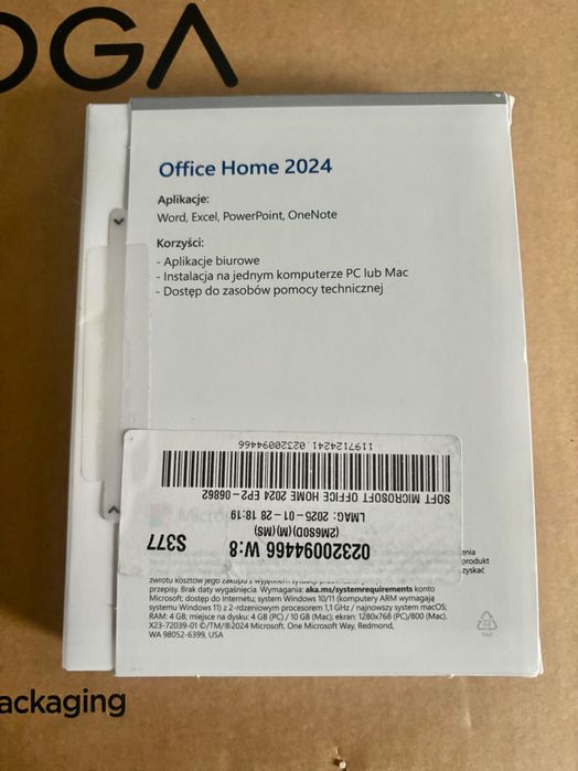 Soft Microsoft Home 2024 nowy atrakcyjna cena!