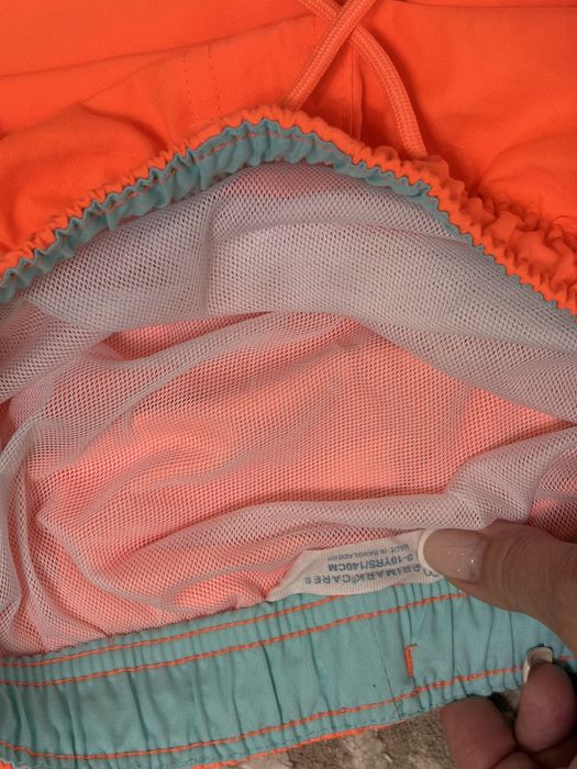 Яркие шорты пляжные primark 140р.