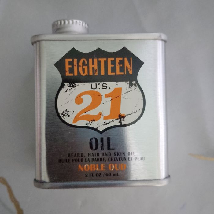 Мужское масло 18.21 для бороды,волос и кожи,Noble OUD,60ml