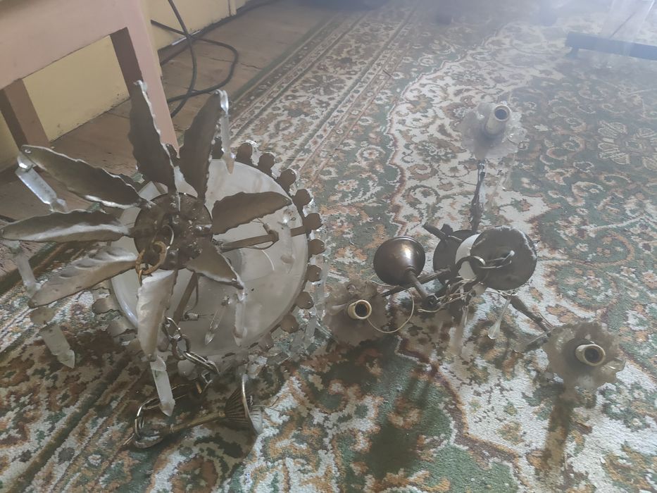 Candeeiros antigos para restaurar