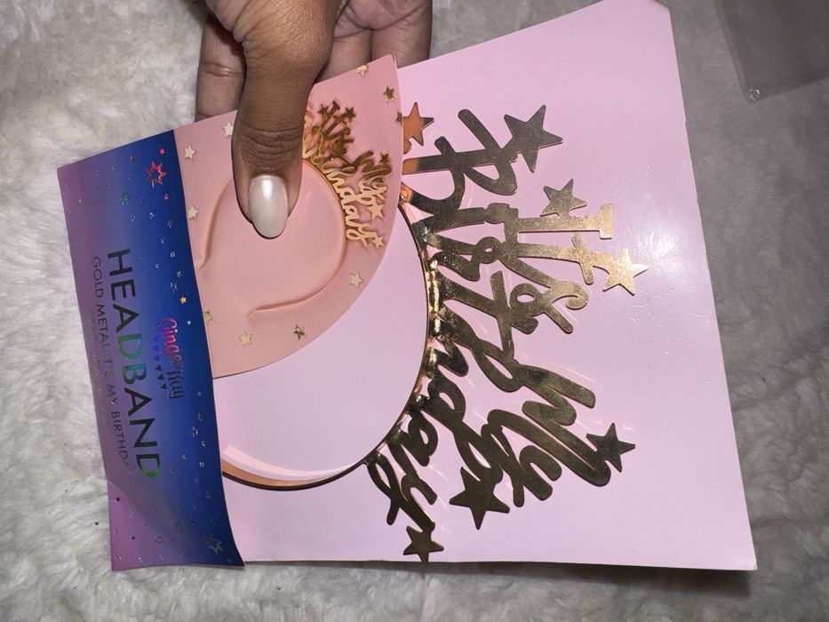 Headband Aniversário