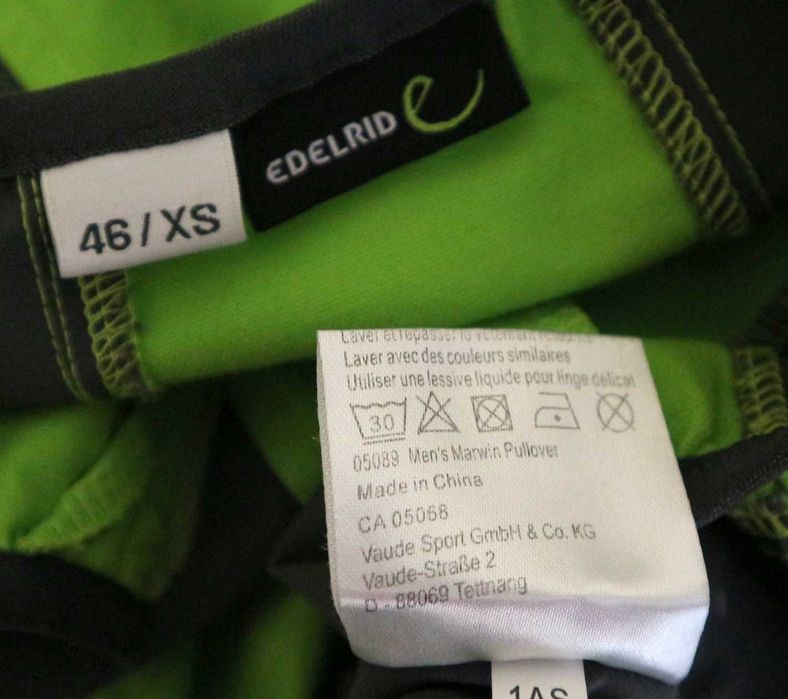 Edelrid Men's Marwin Pullover bluza wspinaczkowa hybrydowa 46