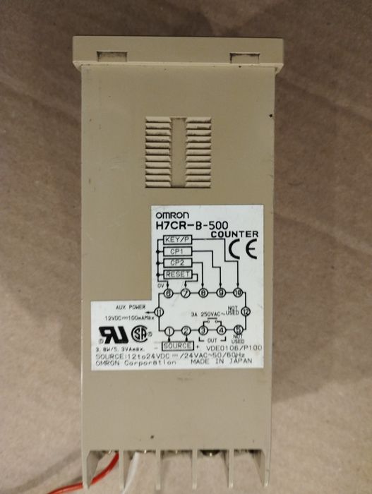 Лічильник імпульсів Omron H7CR-B -500