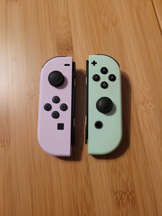 Nintendo Switch Joy-Con Fioletowy i Zielony Pastelowe Oryginalne Oled