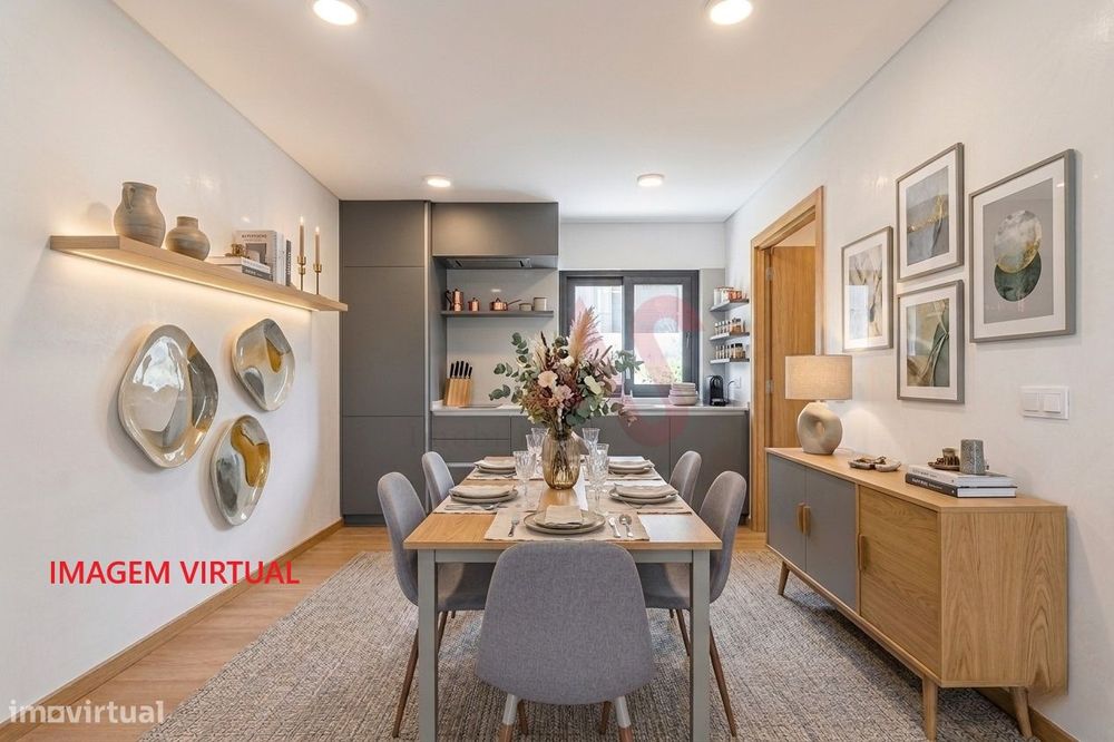 Apartamento T1 NOVO com TERRAÇO, 1 quarto, roupeiro embutido, Infias,