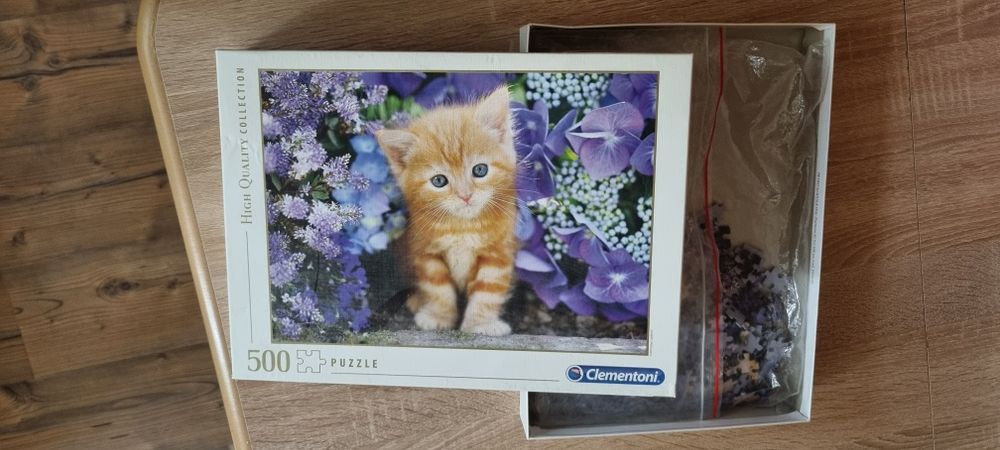 Puzzle 500 "Kotek"