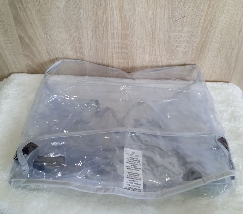 Transparentna osłonka na wózek