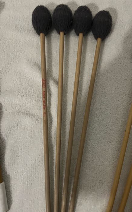 Baquetas De Marimba/Vibrafone e Timpanos