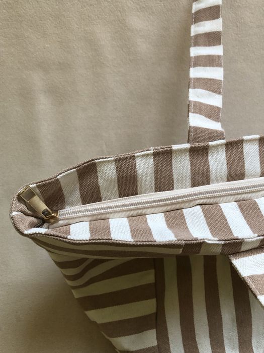 Torba shopper w paski