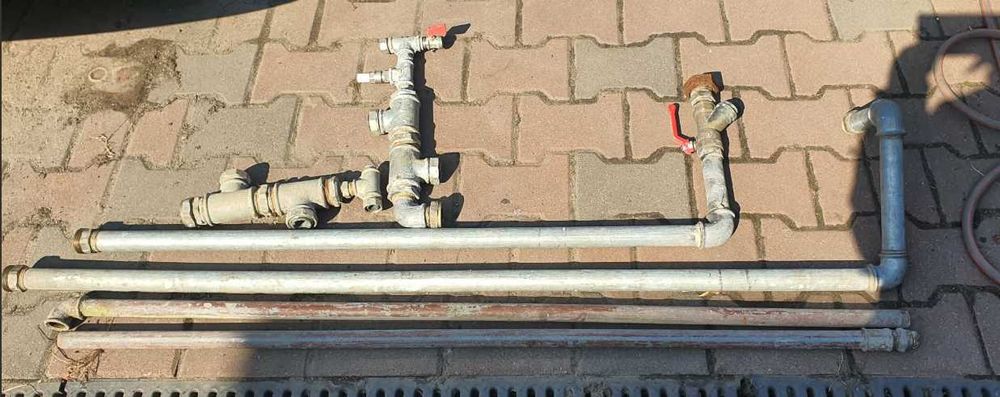 Rurki hydrauliczne z demontażu