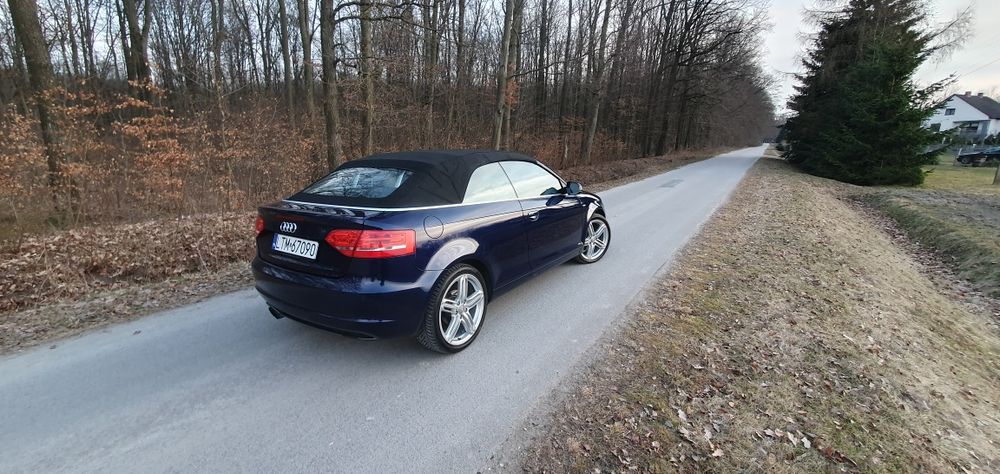 Audi A3**Cabrio**2013r*S-LINE**Led*Manual*Benzyna*150000km*Pdc*Zamiana