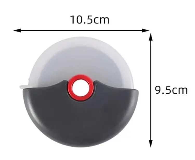 Nóż do pizzy ze stali nierdzewnej.