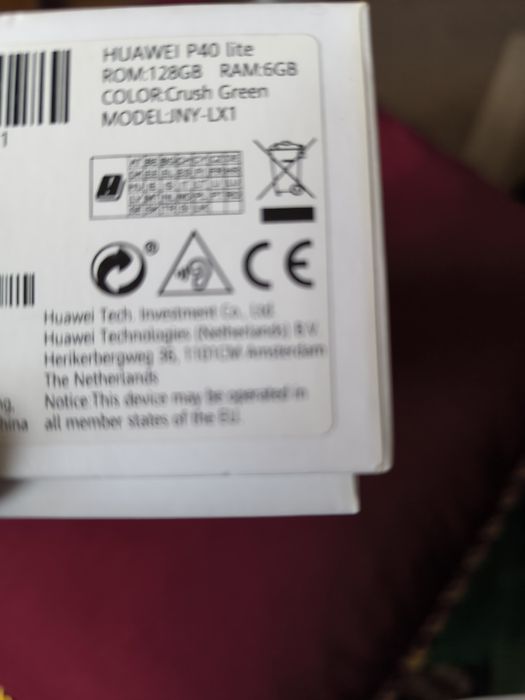 Huawei P40 Lite.Rom:128GB, Ram:6GB