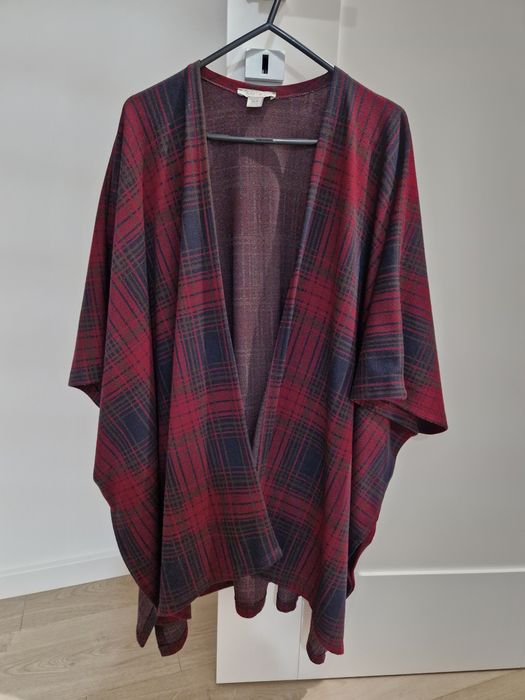 Poncho Amisu / New Yorker / rozmiar S / w kratkę