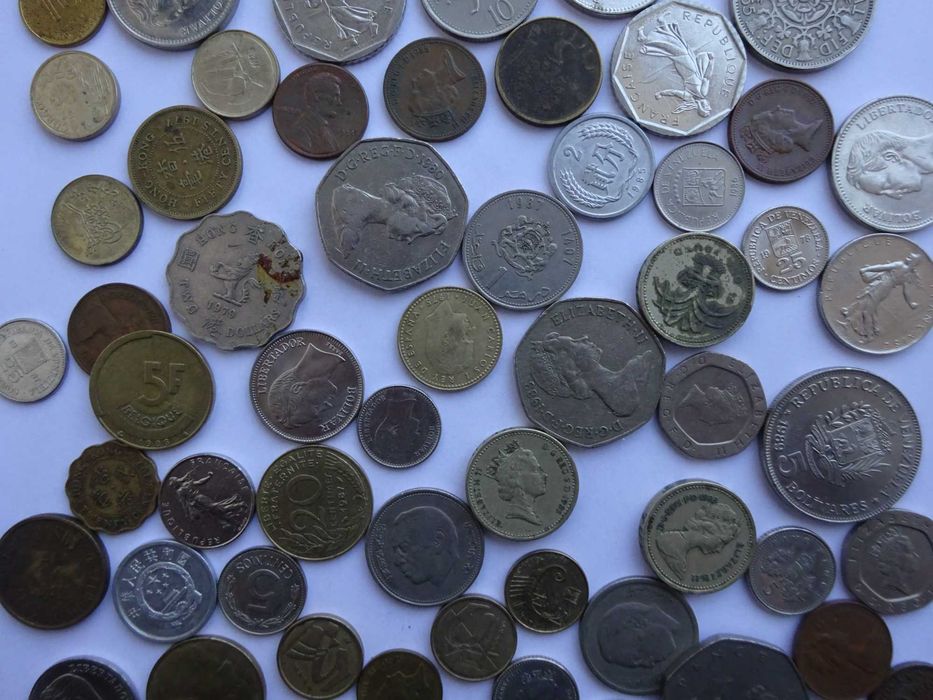 Numismatica - Moedas estrangeiras