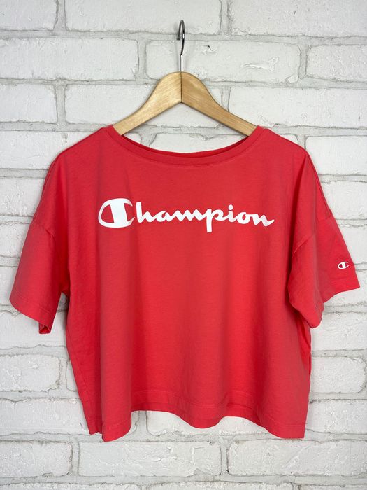 T-shirt champion; crop top