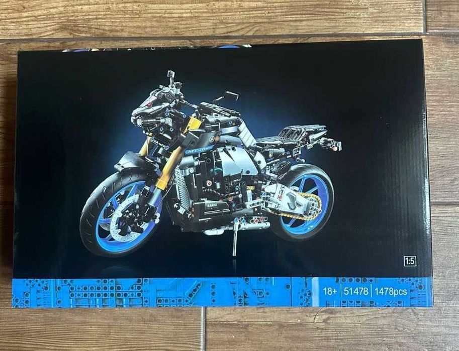 Конструктор   мотоцикл YAMAHA 1478 деталей як Лего