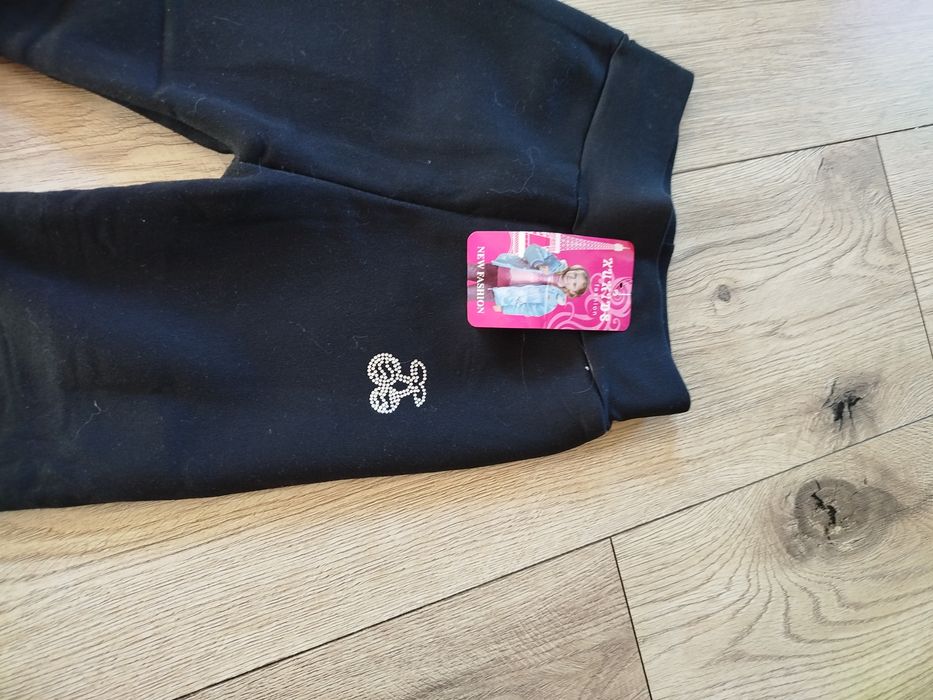 Getry czarne ocieplane