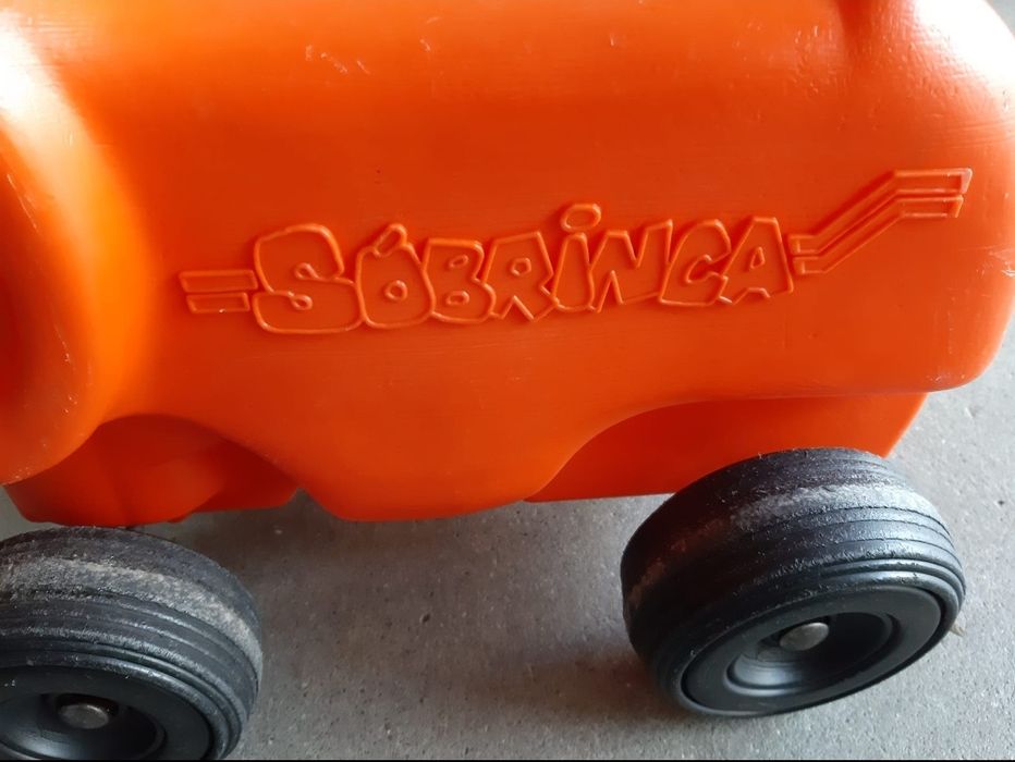 Brinquedo antigo de criança "Sóbrinca" Elefante - RARO!