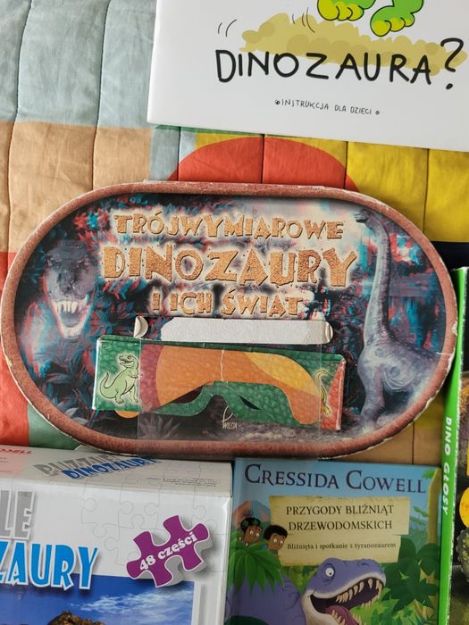 Książki o dinozaurach Zestaw