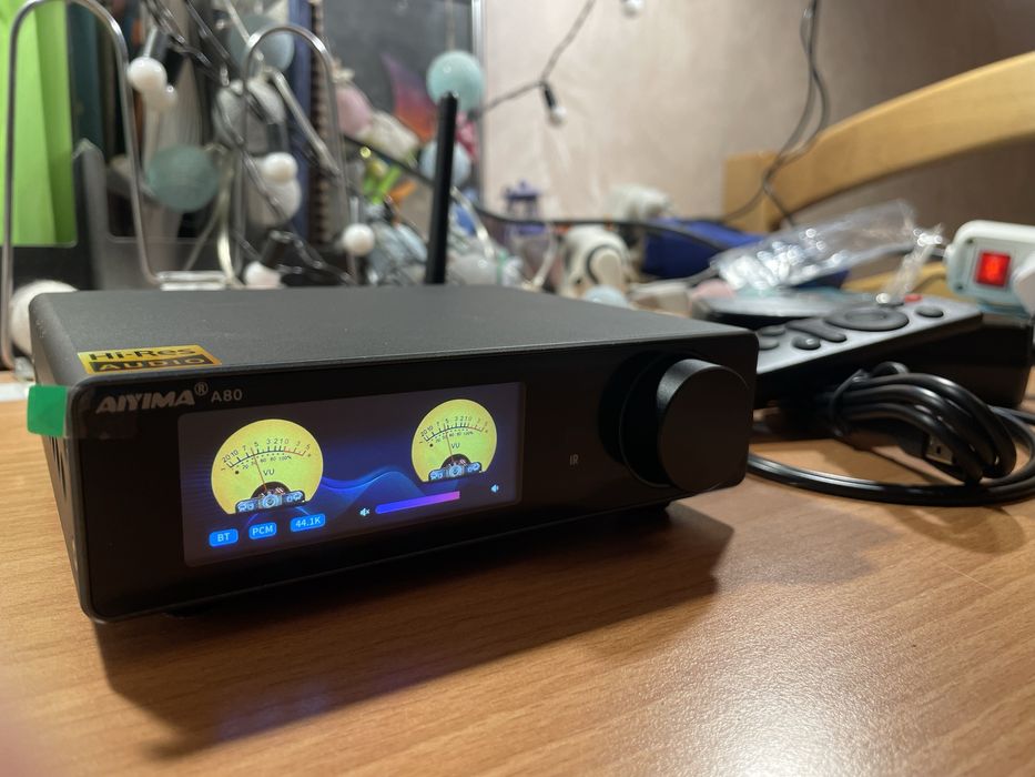 Нова ревізія підсилювача звуку AIYIMA A80 Bluetooth 5.1 (новий)
