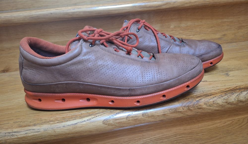 Sneakersy męskie skóra yak Ecco Eu 45