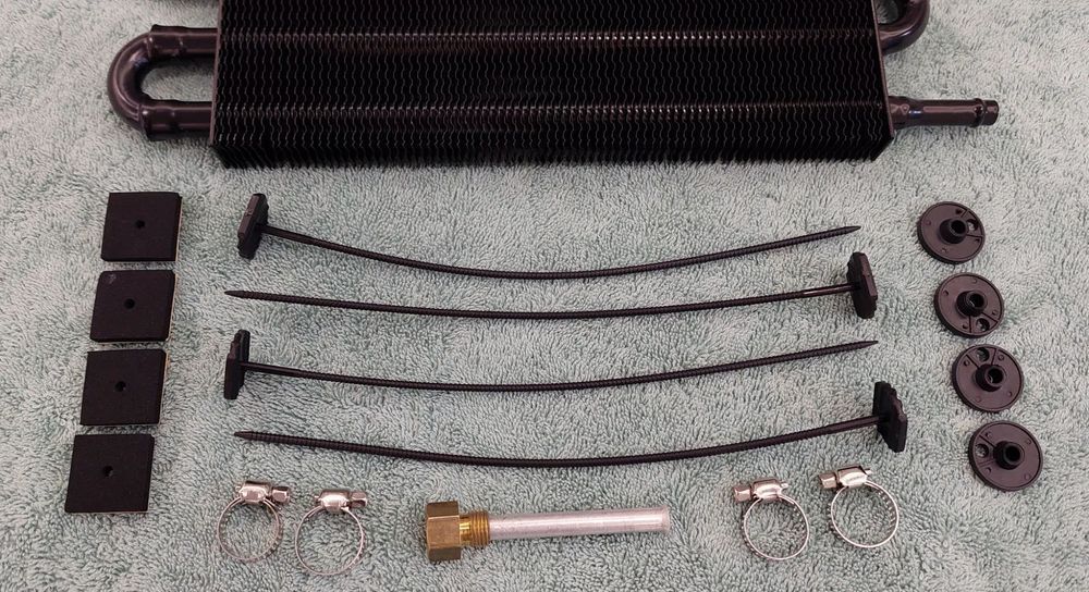 Kit Radiador Óleo / Combustíveis / Líquidos Universal - 8 Linhas