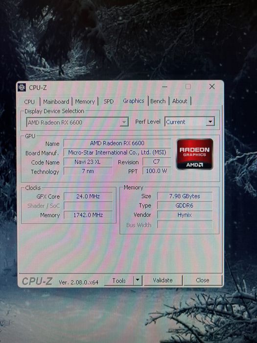 PC Gaming Ryzen 5 / RX 6600 + Monitor ASUS 27”