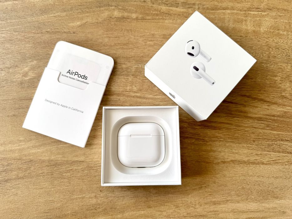 Airpods 4 generacji ANC - Nowe słuchawki airpods 2026 do iPhone - Z Gwarancją